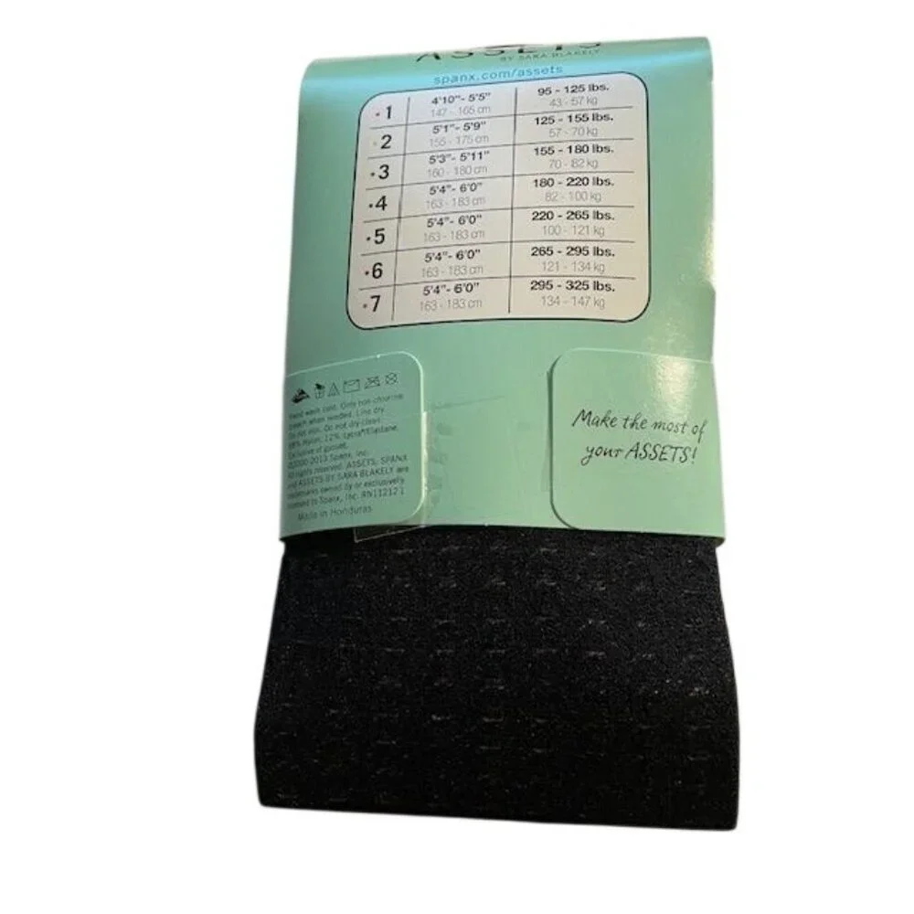 SPANX Assets Shaping Tights Textured Wish Bone 5   (303)